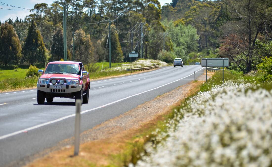 Col Hayward, of Goshen, believes improving the standards of Tasmania's roads would decrease traffic accidents.