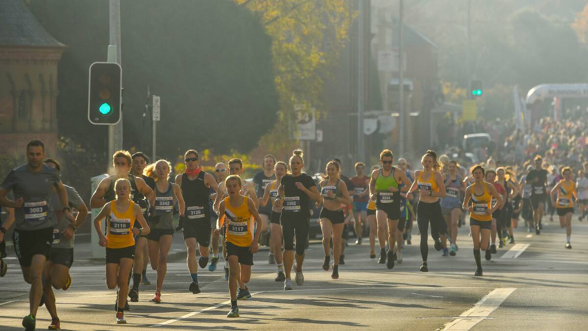 M. Morrison, of Riverside, questions the closure of inner-Launceston streets for the annual Tasmanian Running Festival.