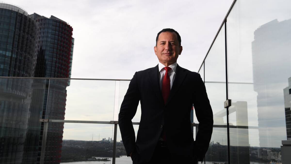 Former fighter jet engineer, Westpac chief executive consumer bank George Frazis. Picture: Louise Kennerley/AFR