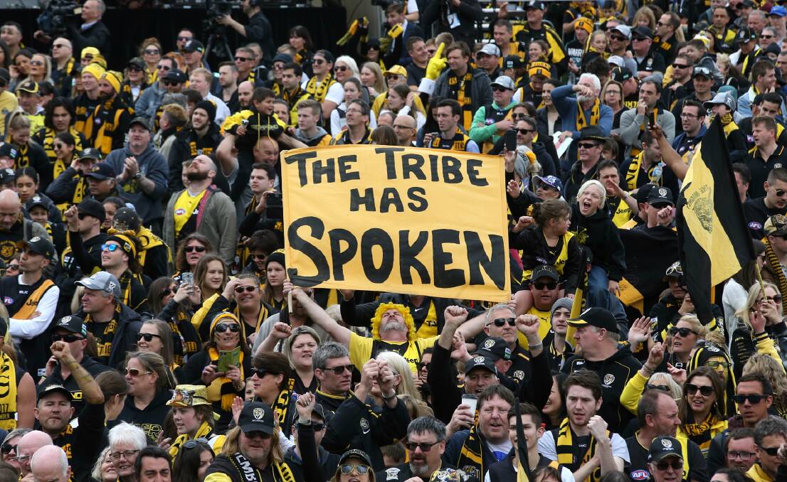 AFL fans have been told be be quiet but does anyone think that will silence the crowds?