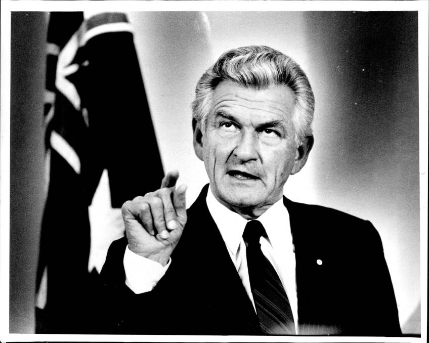Legend: Former prime minister Bob Hawke, who died aged 89 this week, has been lauded as a great leader.