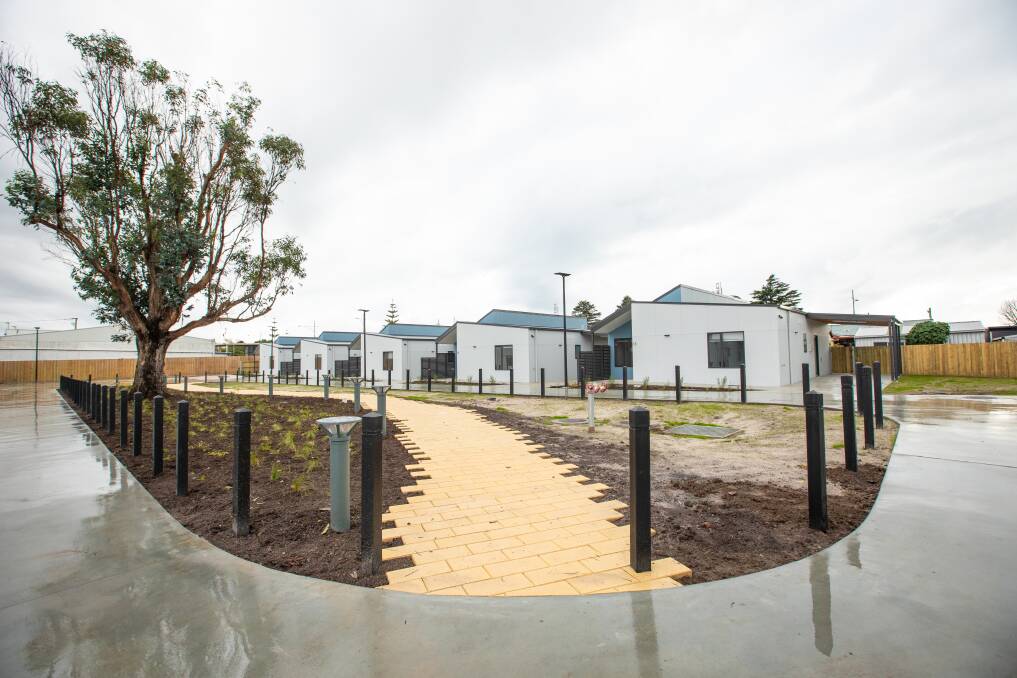 Social housing built at East Devonport. Picture by Eve Woodhouse