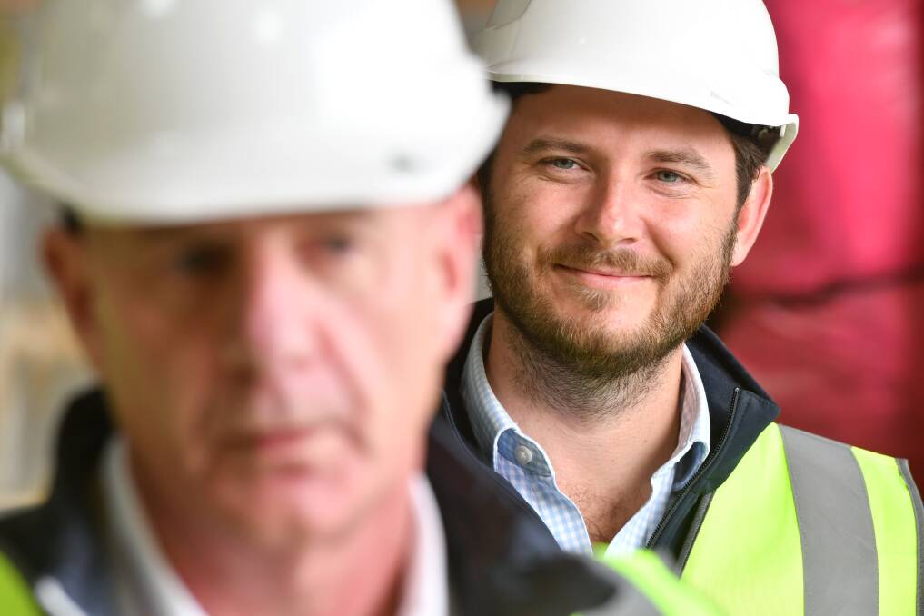 CHUFFED: Felix Ellis will rejoin Premier Peter Gutwein's government after winning the Braddon recount, which followed Adam Brooks' resignation. Picture: Brodie Weeding 