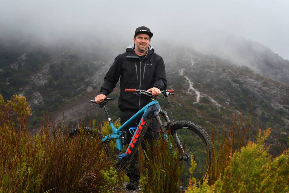 BUILDING: Dirt Art director Simon French has seen mountain biking transform Tasmania in recent years, and is optimistic about what it may do for Queenstown, too. 