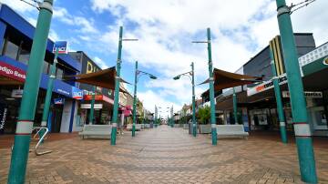 The Rooke Street Mall in the Devonport CBD. Picture file 
