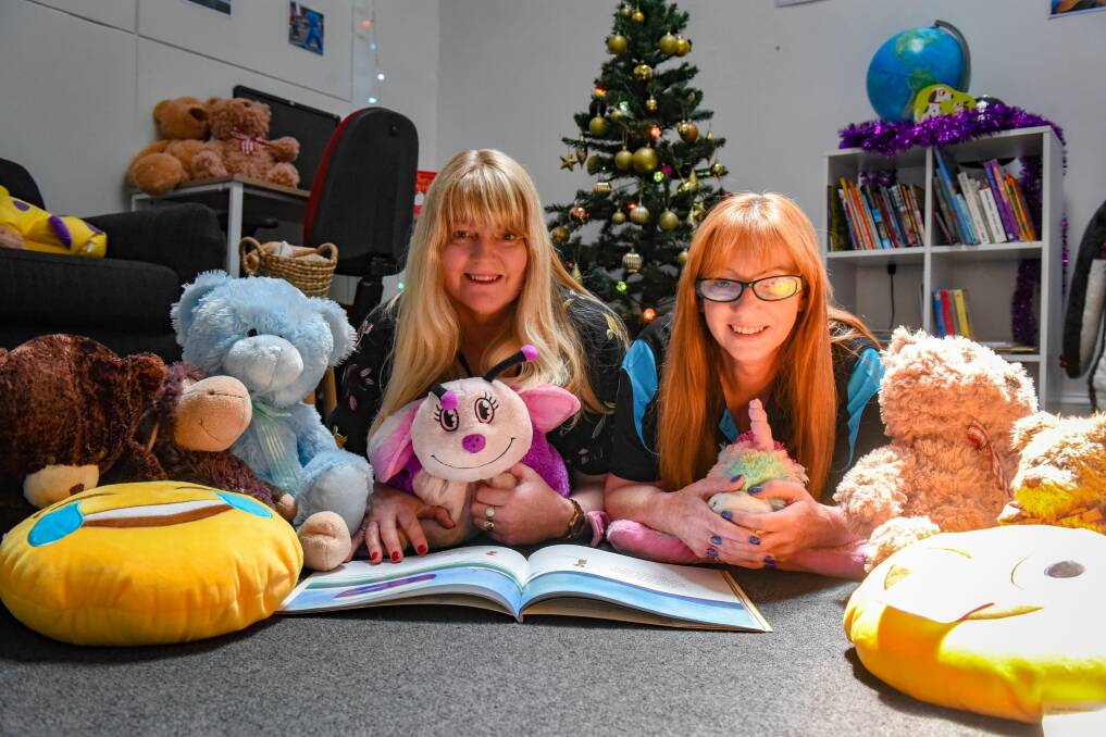 InsideOut4Kids Hub Supervisor  Teenette Van Dyk and facilitator Jeanine Watters have helped more than 800 kids this year. Picture: Paul Scambler