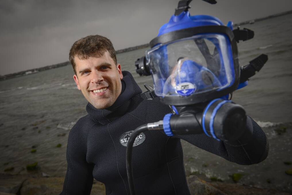Give back: Australians eat more than 356,000 tonnes of seafood a year. Former Tasmanian marine biologist Chris Gillies is creating a program to help consumers make ethical choices and restores ocean habitats and fish stocks.
