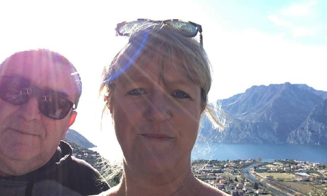Holidaymakers Frank and Denise say travel in Italy and Switzerland has been easy