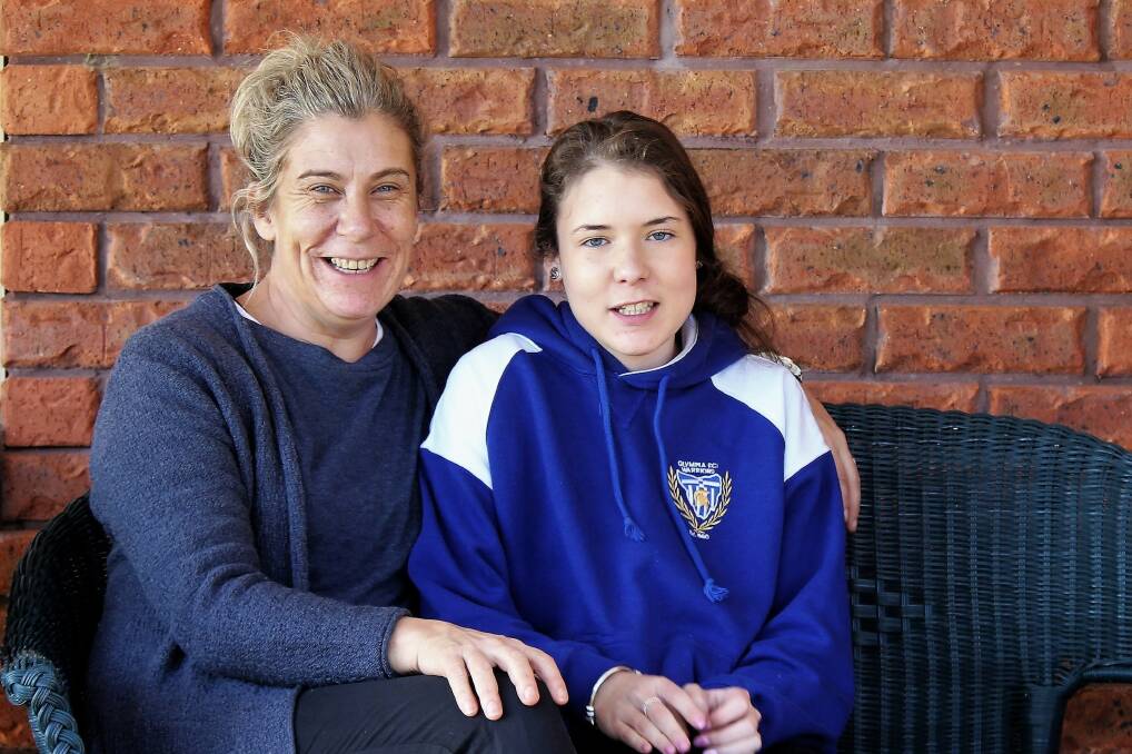 Pam and Ella Bird hope a $1600 a month drug will allow Ella to live a full and active life
Picture: Isabel Bird 
