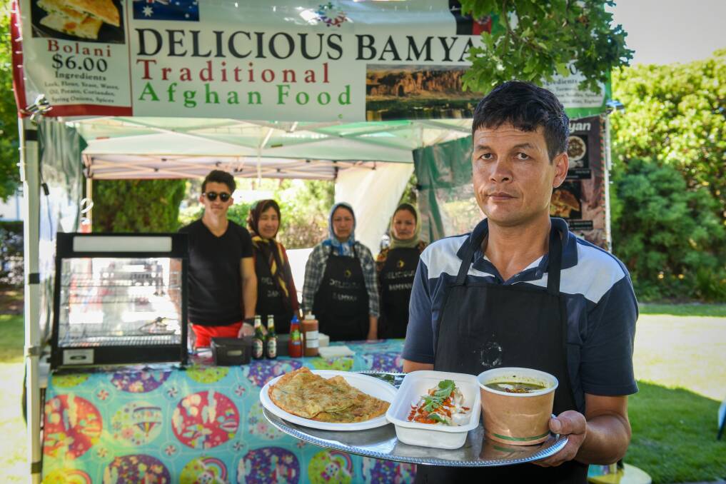 The Launceston Hazara Community will be serving up traditional streetfood from Afghanistan for the first time at the Taste of Tasmania. 