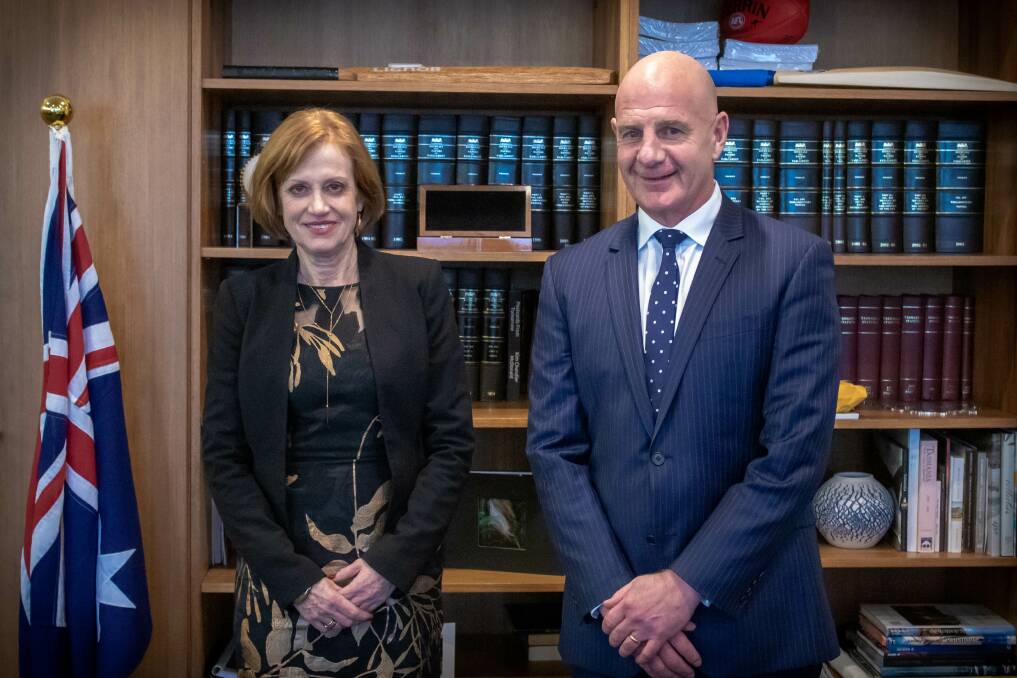New: Governor Designate Barbara Baker will become Tasmania's 29th Governor next month following the end of Tasmanian Governor Kate Warner's term on June 9. 