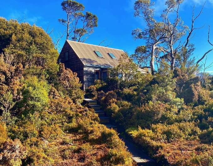 Tasmanian Walking Co's Barn Bluff Hut