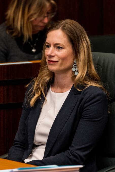 Labor leader Rebecca White delivered the State of the State reply