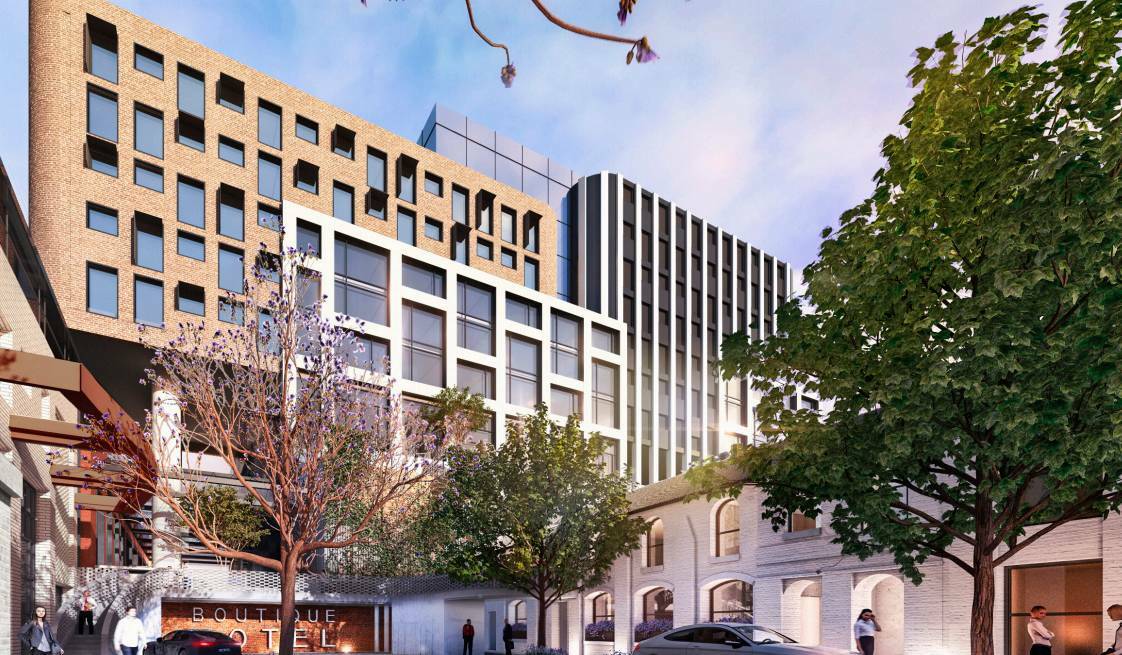 The proposed $80 million hotel is argued as being incompatible with the streetscape and character of the surrounding area. Picture: Supplied