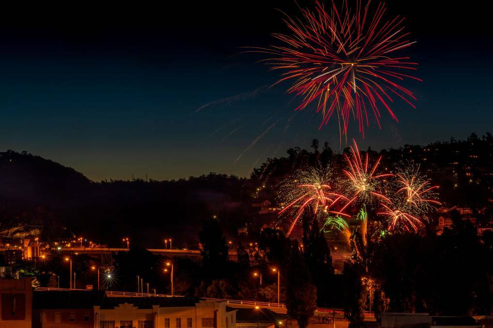 Fireworks brought in 2020 at Beerfest