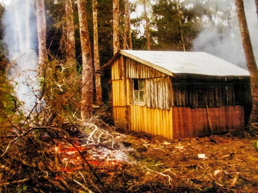 TIGER SHACK: Churchill's Hut as it appeared in 2006. Picture: Supplied