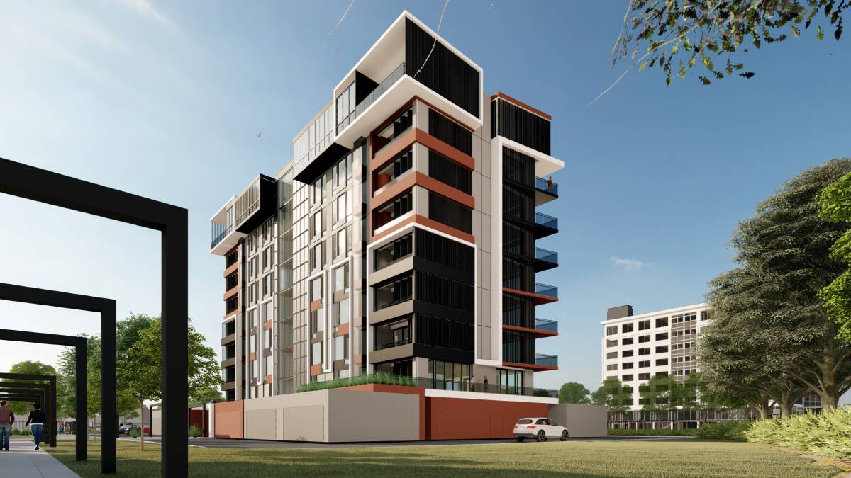KINGLY AMBITION: Kings Wharf Towers, Errol Stewart's proposed residential development for Lindsay Street, is attracting interest from potential buyers. Picture: Supplied