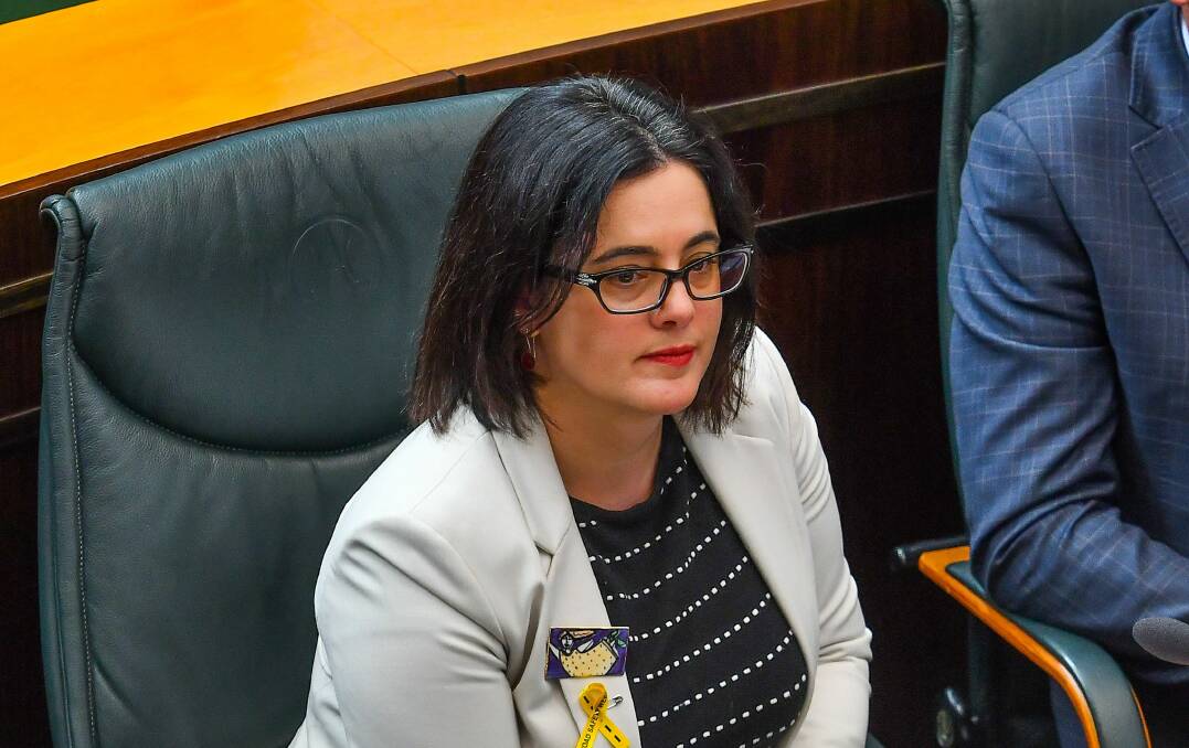 Labor justice spokeswoman Ella Haddad says 'people have the right to be upset and concerned' about the state government's decision to record Tasmanians' facial characteristics in an effort to fight identity crime. Picture: Scott Gelston