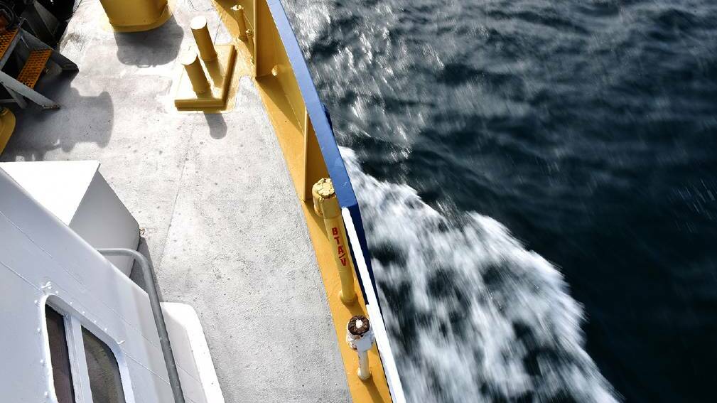 AMC vessel Bluefin. Picture: Scott Gelston
