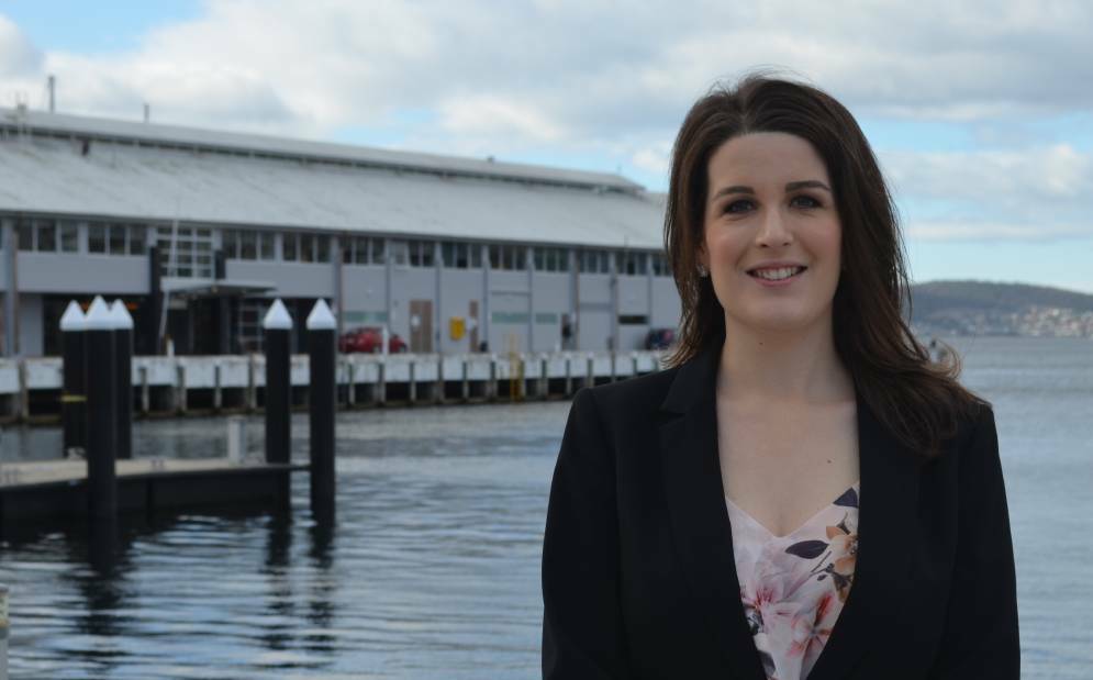'UNIQUE': Tasmanian Liberal senator Claire Chandler is one of the youngest people in the Federal Parliament, which she says makes her "a little bit unique".