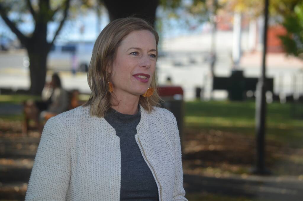 'UNFINISHED BUSINESS': Labor leader Rebecca White is keen to remain in the job in the wake of the party's election loss. Picture: Matt Maloney