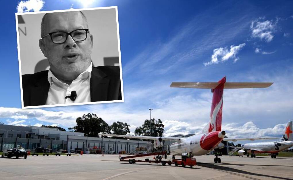 FUTURE FOCUS: Hans van Pelt, who will commence as the new chief executive of Launceston Airport next month, has grand plans for the business. Picture: Supplied
