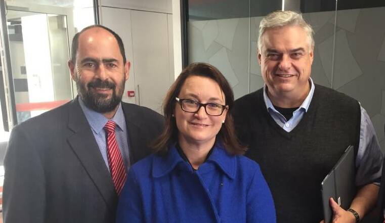 Former Bass Labor MHR Ross Hart, former Braddon Labor MHR Justine Keay and incumbent Lyons Labor MHR Brian Mitchell. Mr Hart and Ms Keay lost their seats at the 2019 federal election.