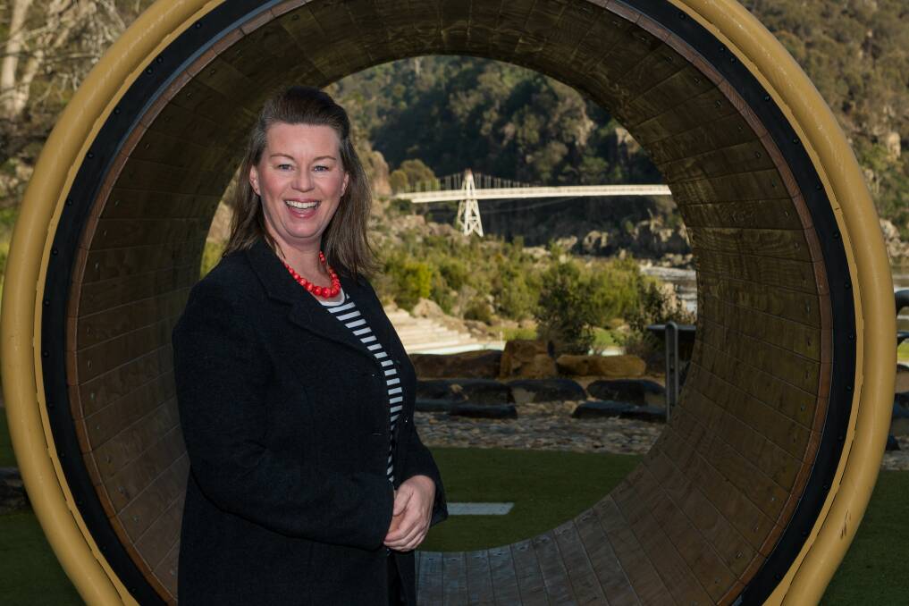 LOOKING AHEAD: Janie Finlay, keen to make the jump to state politics, is vying for the upper house seat of Rosevears. Picture: Phillip Biggs