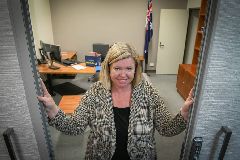 OPEN FOR BUSINESS: New Bass Liberal MHR Bridget Archer is in the process of setting up her electorate office on St John Street. Picture: Paul Scambler