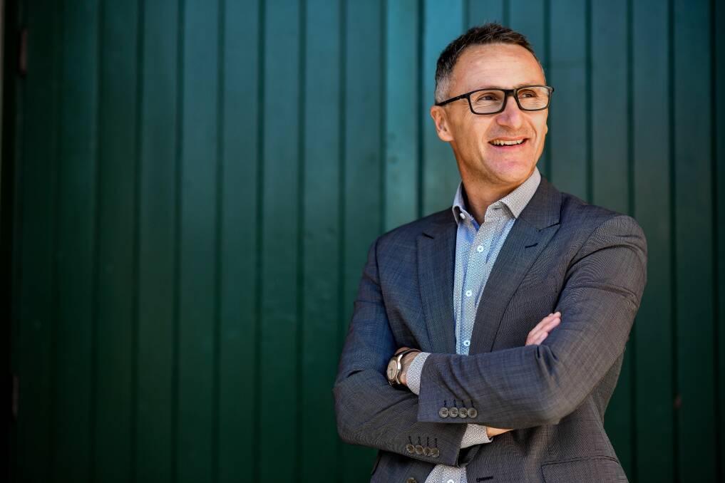 LOOKING AHEAD: Federal Greens leader Richard Di Natale has visited Tasmania to launch his party's national health policy. Picture: Scott Gelston