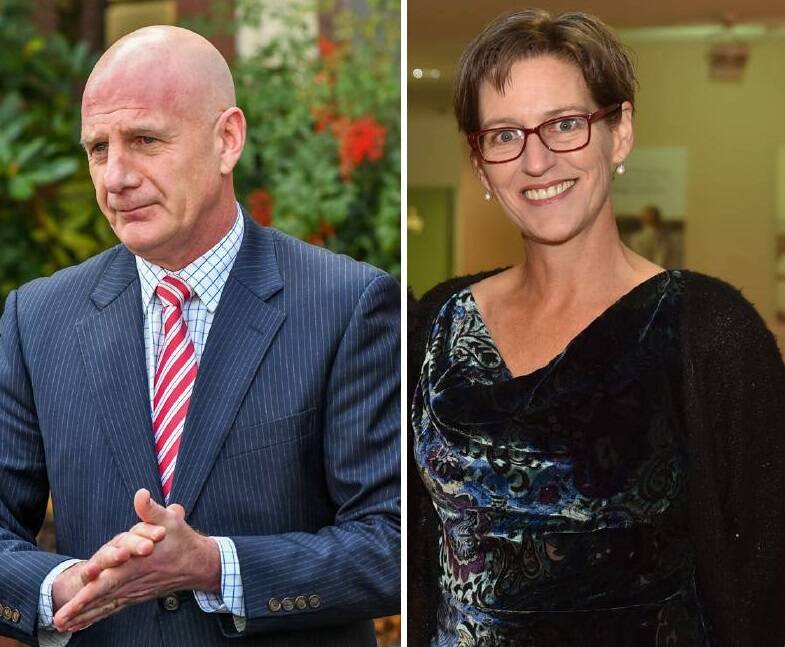 Premier Peter Gutwein and Greens leader Cassy O'Connor are at loggerheads over a letter relating to the controversy surrounding Housing Minister Roger Jaensch.
