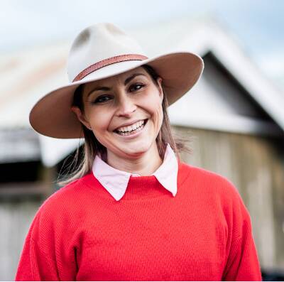 Dunorlan farmer Stephanie Trethewey has won a major national award for starting a business that connects rural women. Picture contributed. 