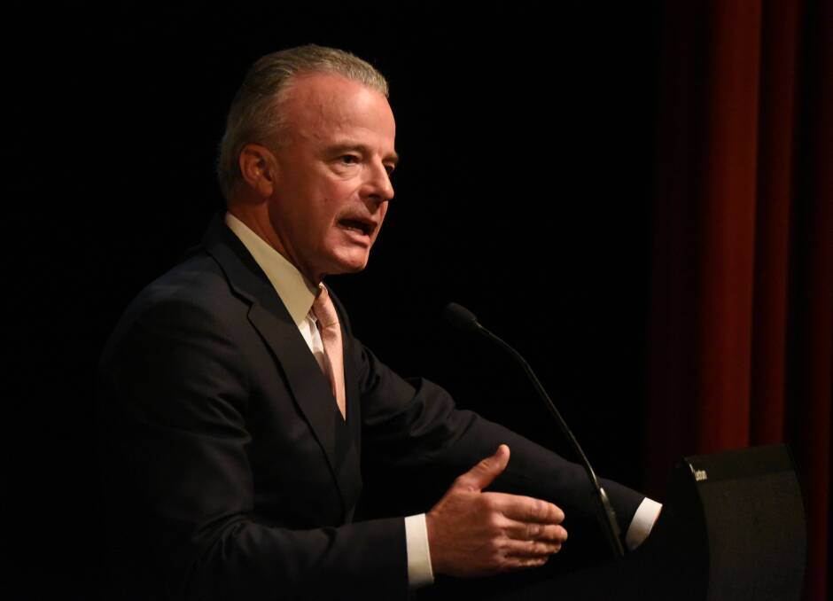Merit: Dr Brendan Nelson said it was clear to the expert panel Teddy Sheean deserved the Victoria Cross and had earned it without any doubt. Picture: Paul Scambler. 