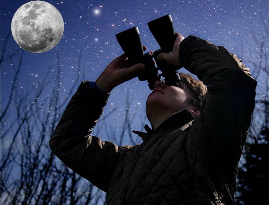 LOOK UP: Stargazing is fun and lets you escape the troubles of the world.