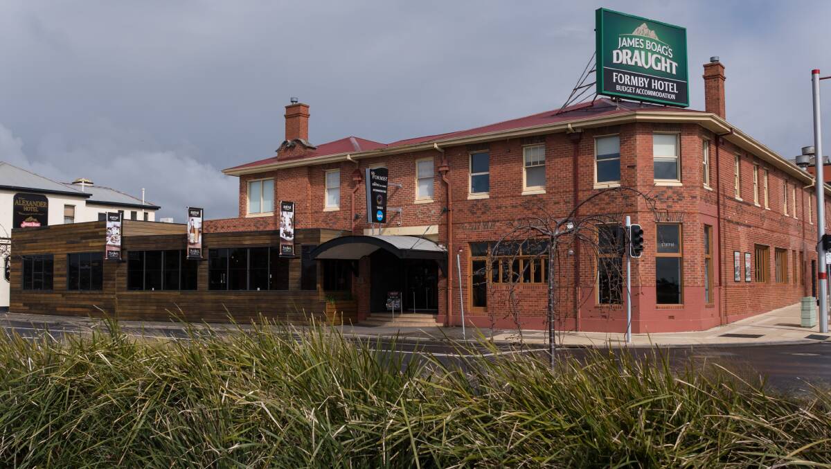 Winner: The Formby Hotel in Devonport has been named as having the best bistro in regional Australia. Picture: Simon Sturzaker.