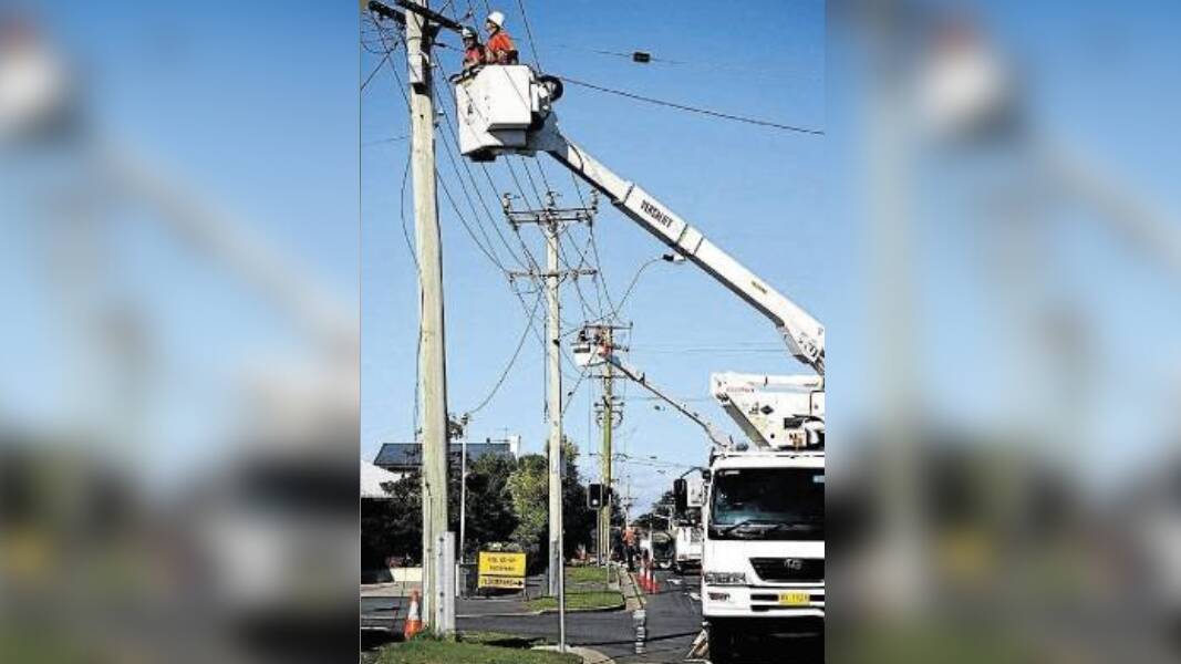 TasNetworks crews respond to an estimated 20 crashes involving power poles per year. File photo