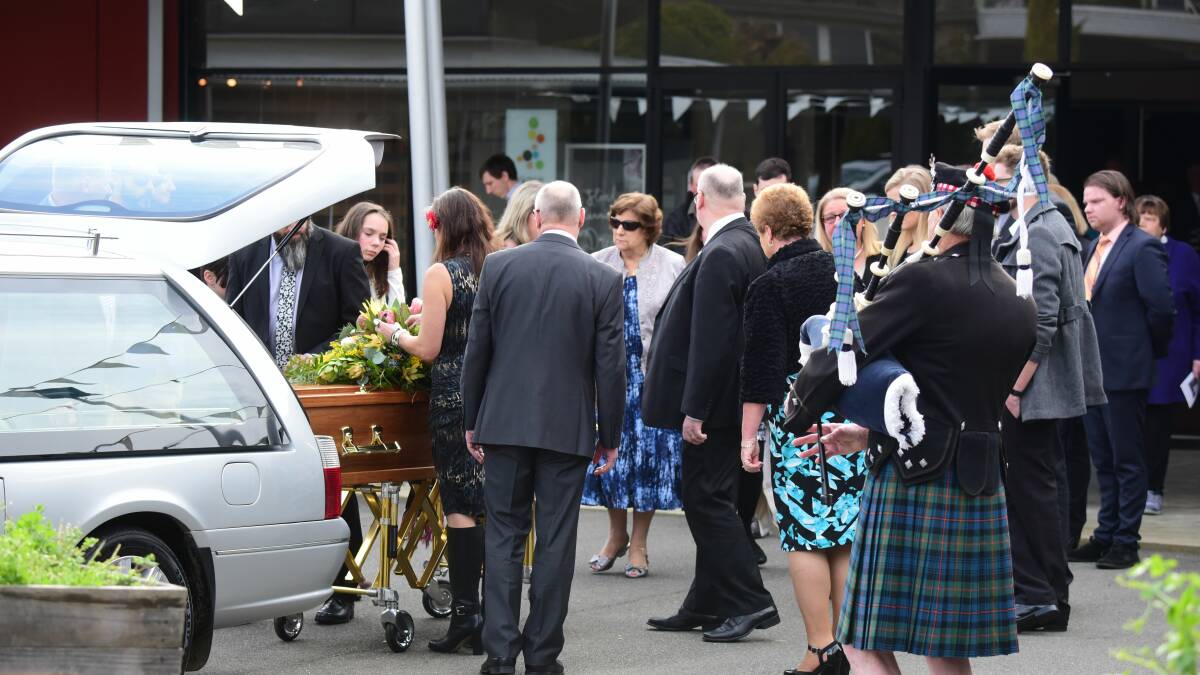 Dear friend David laid to rest ‘after a full life’