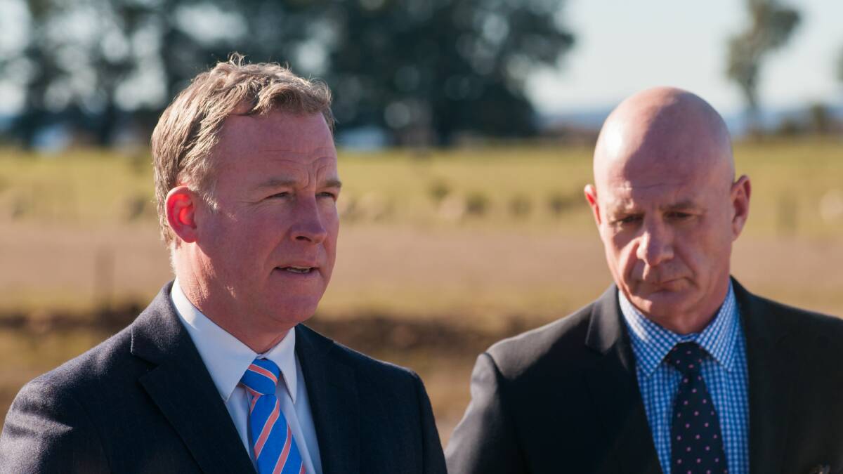 Premier Will Hodgman and Treasurer Peter Gutwein have both weighed in on the council's bus stop proposal. 