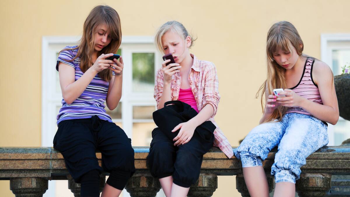 Technology is crippling the ability of today's youth to be present with one another. Picture Shutterstock