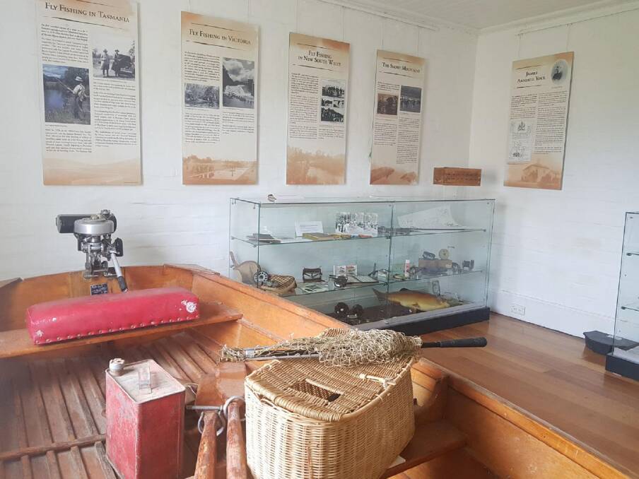 FRESH: A view inside the updated Australian Fly Fishing Museum at Clarendon Estate, set for a soft open and expo this weekend. Picture: Supplied