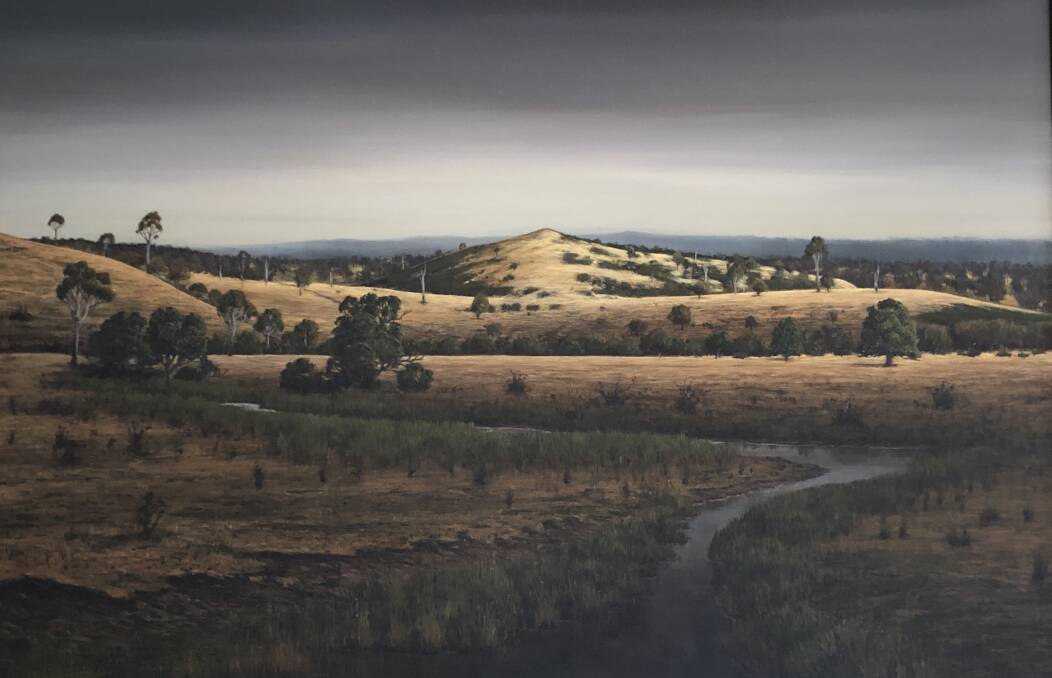 Northern artist Paul Becker's entry in the Esk Art Award. Picture: Supplied