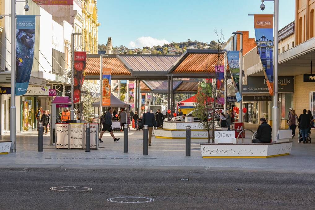 NOT HAPPY: Food businesses in Launceston's CBD have been blindsided by a Brisbane Street Mall food van trial they say will impact their bottom lines. Picture: Phillip Biggs