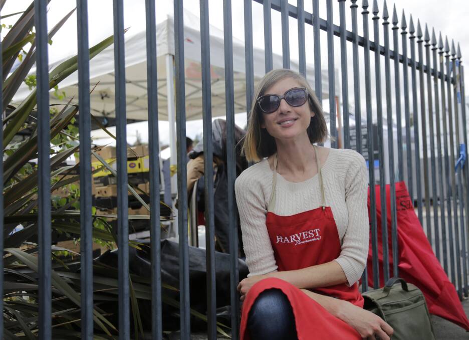 COUNTING: Dr Meghan Bond's love of volunteering has landed her at the Harvest Market gate. Pictures: Matt Dennien