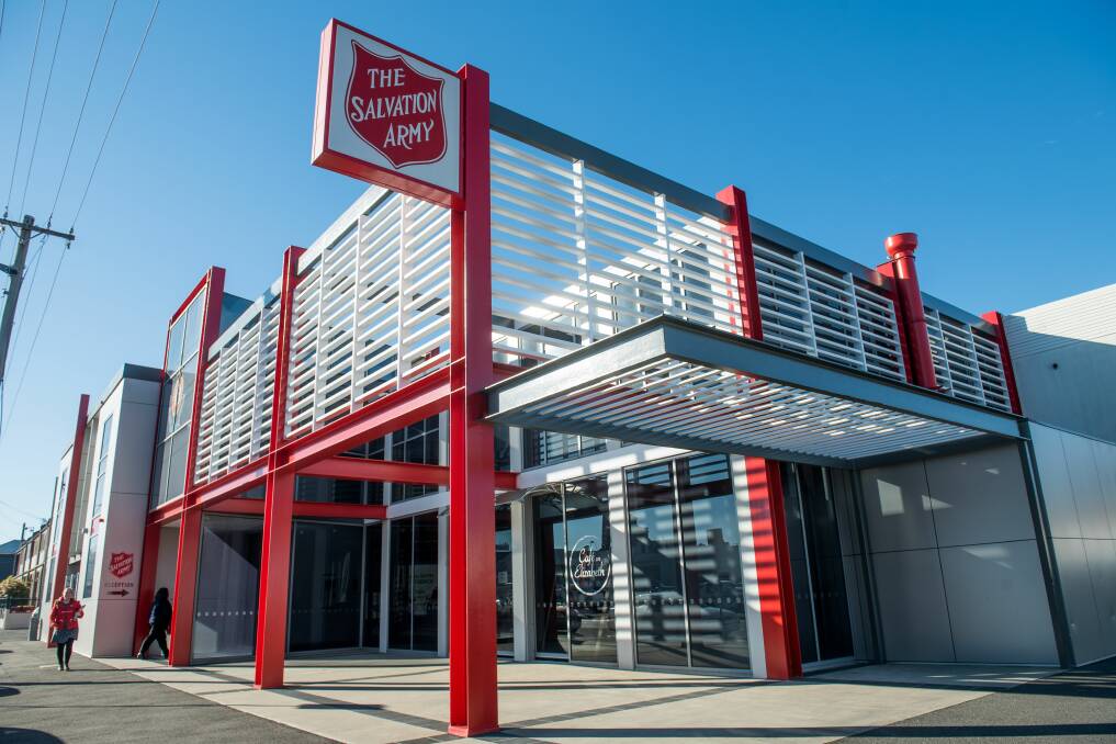 The Salvation Army's Elizabeth Street site in Launceston. The organisation has conducted a review of their client data as part of an appeal which found older women were increasingly accessing its services. Picture: Scott Gelston