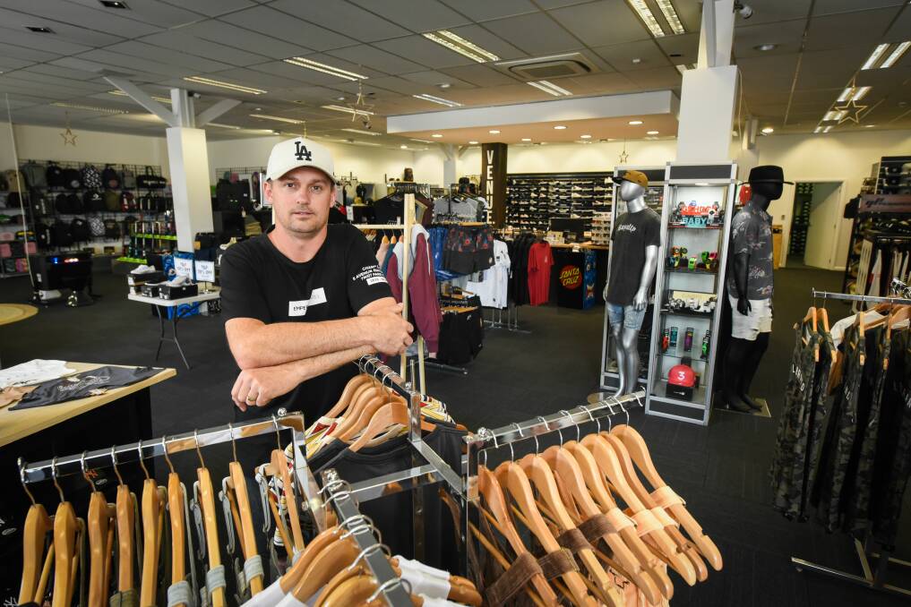 Luke Dawson of Venue Clothing in Kingsway says an overhaul of parking options is just one element of addressing store vacancy rates and foot traffic numbers in Launceston's CBD. Picture: Paul Scambler 