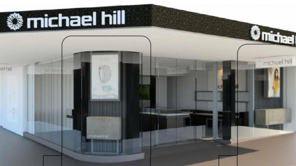 An impression of the store front from the development application lodged in December. Picture: supplied/City of Launceston
