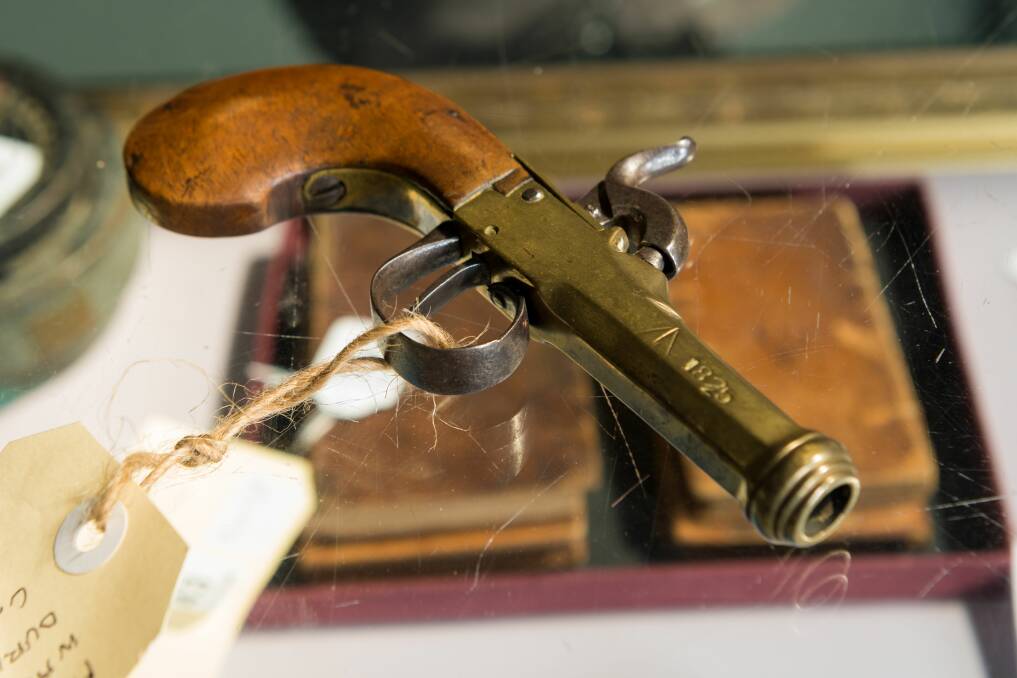 Some convict and colonial items to go under the hammer at Armitage Auctions this weekend. Picture: Phillip Biggs