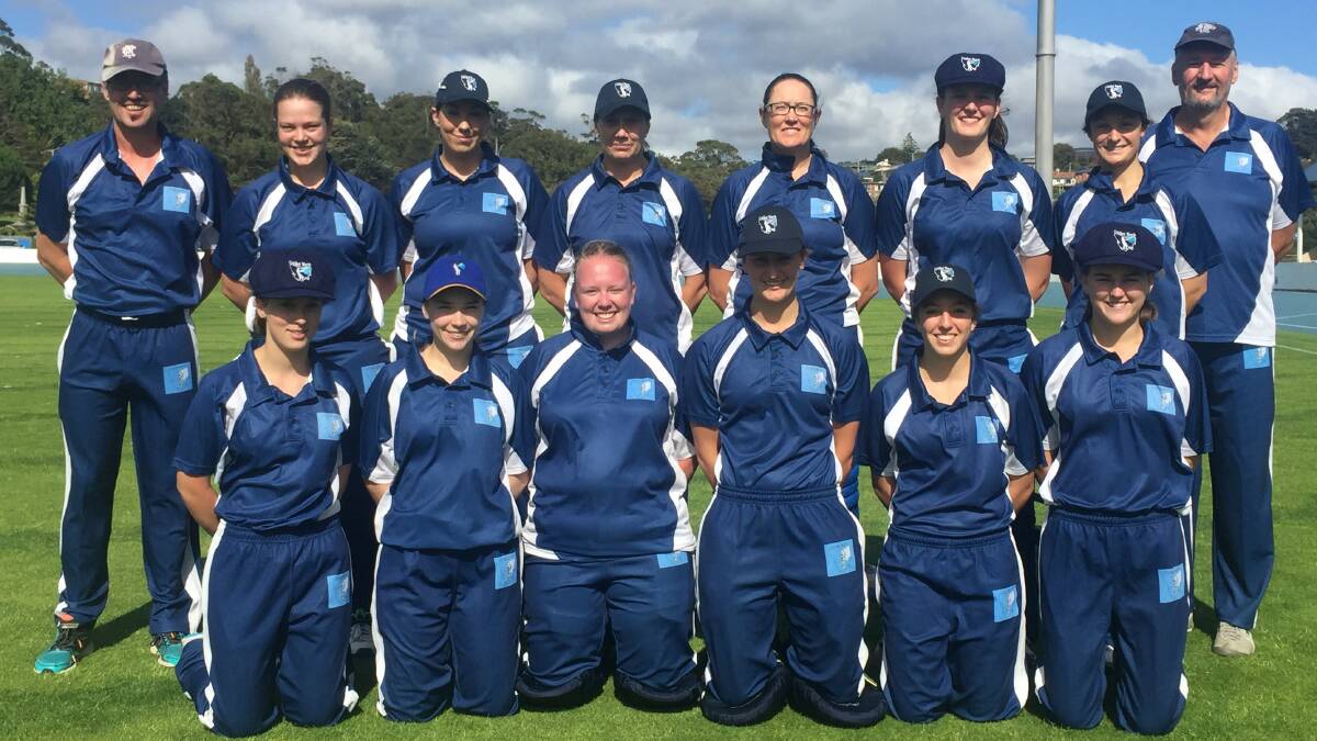 Winners: Cricket North's women's representative side. Picture: Nathan Dennis.
