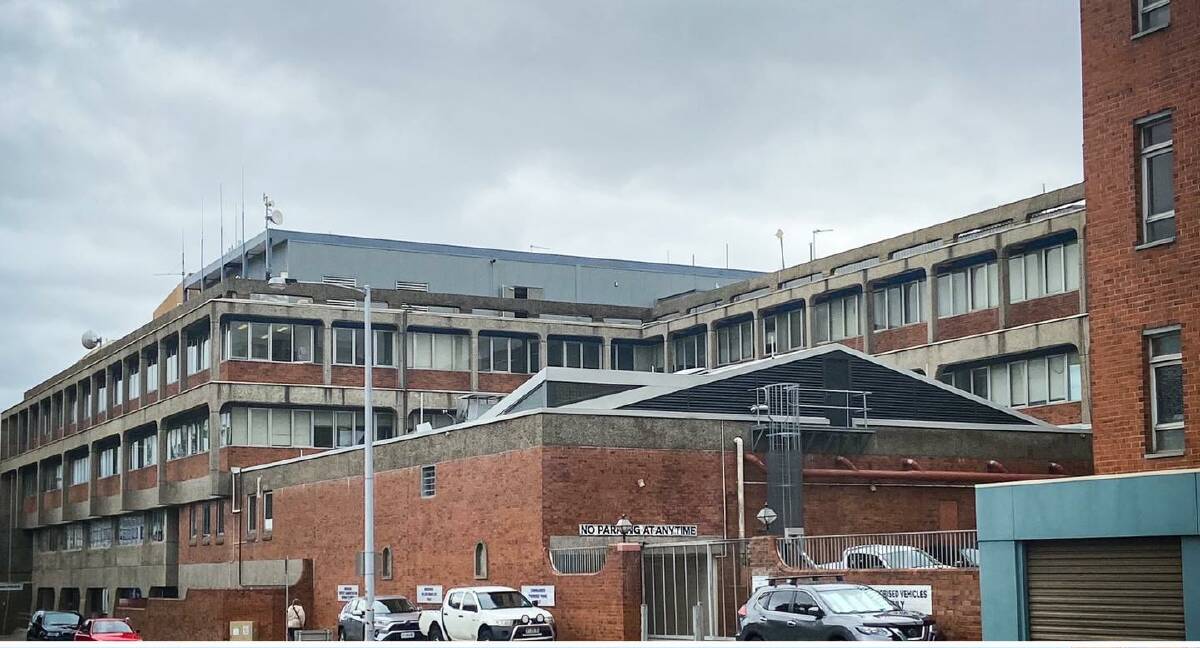 The Launceston Reception Prison recently had a new roof constructed. Picture Tas City Building Facebook site