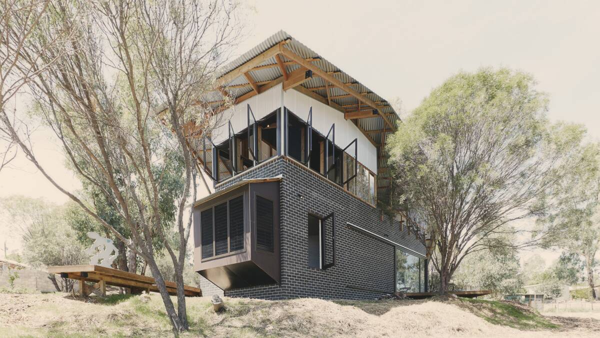 RESEIDENTIAL: A Workshop – Paul Wakelam Architect’s Toodyay House, in Western Australia, caught the judge’s eye in the Residential Single category. Picture: Supplied